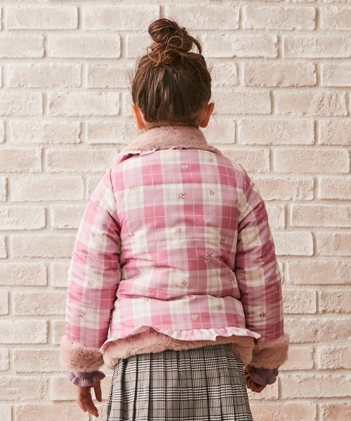 axes femme（アクシーズファム）の「リバーシブルファーコート