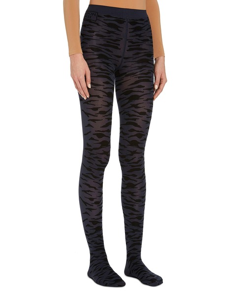 Bonjour Girl(ボンジュールガール)の「【MAISON SOKSI】ZEBRA EYE(タイツ/ストッキング・レディース・ネイビー・S/M)」の2枚目の写真