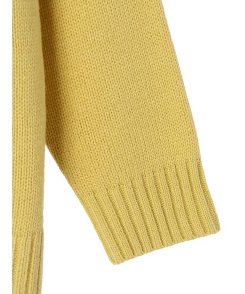 YECCA VECCA（イェッカヴェッカ）の「・アシメレイヤーニット＊（ニット/セーター・レディース・グリーン/グレイッシュベージュ/ブラウン/イエロー・FREE）」の16枚目の写真