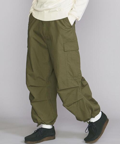 BEAUTY&YOUTH UNITED ARROWS（ビューティーアンドユースユナイテッドアローズ）の「【別注】＜SEGMENT＞ LOOSE CARGO/パンツ（カーゴパンツ・メンズ・ブラック/オリーブ・S/M/L）」の21枚目の写真