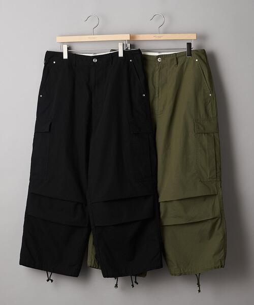 BEAUTY&YOUTH UNITED ARROWS（ビューティーアンドユースユナイテッドアローズ）の「【別注】＜SEGMENT＞ LOOSE CARGO/パンツ（カーゴパンツ・メンズ・ブラック/オリーブ・S/M/L）」の9枚目の写真