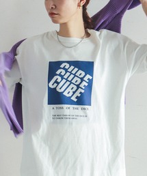FIL DE FER | キューブ　ロンTEE(Tシャツ/カットソー)