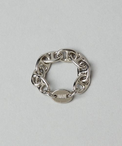 HARE(ハレ)の「2ピースチェーンリング(HARE)(リング・メンズ・シルバー/シルバー系その他/シルバー系その他2・FREE)」の12枚目の写真