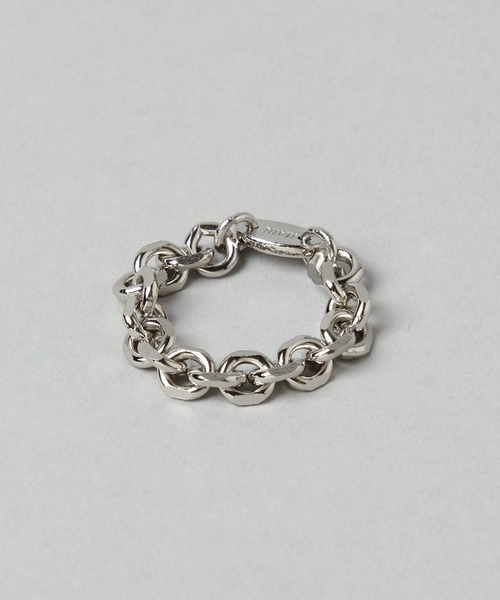 HARE(ハレ)の「2ピースチェーンリング(HARE)(リング・メンズ・シルバー/シルバー系その他/シルバー系その他2・FREE)」の8枚目の写真