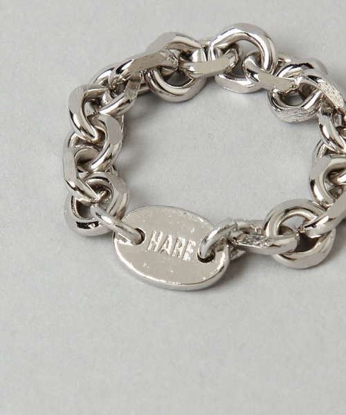 HARE(ハレ)の「2ピースチェーンリング(HARE)(リング・メンズ・シルバー/シルバー系その他/シルバー系その他2・FREE)」の10枚目の写真