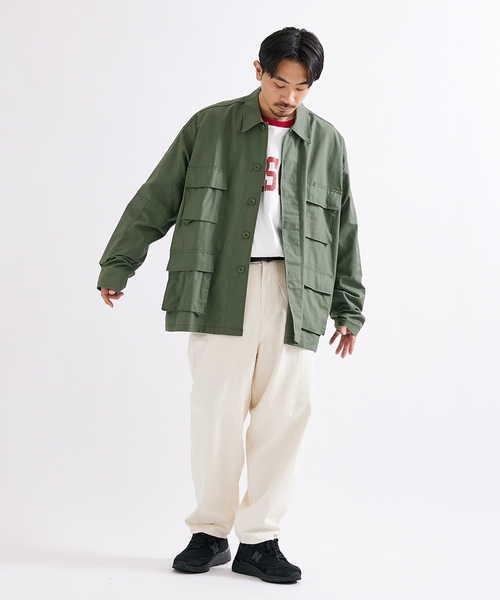 ROTHCO(ロスコ)の「【ROTHCO/ロスコ】オーバーサイズ ファティーグジャケット(ミリタリージャケット・メンズ・ブラック/カーキ・X-LARGE/XX-LARGE)」の4枚目の写真