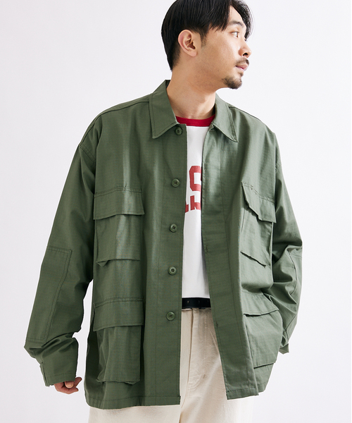 ROTHCO(ロスコ)の「【ROTHCO/ロスコ】オーバーサイズ ファティーグジャケット(ミリタリージャケット・メンズ・ブラック/カーキ・X-LARGE/XX-LARGE)」の7枚目の写真