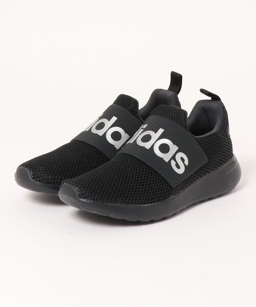 adidas(アディダス)の「《adidas》LITEADIRACERADAPT4.0K(スリッポン・キッズ・ブラック・22.5cm/23.5cm/24.5cm/23.0cm/24.0cm/25.0cm)」の1枚目の写真