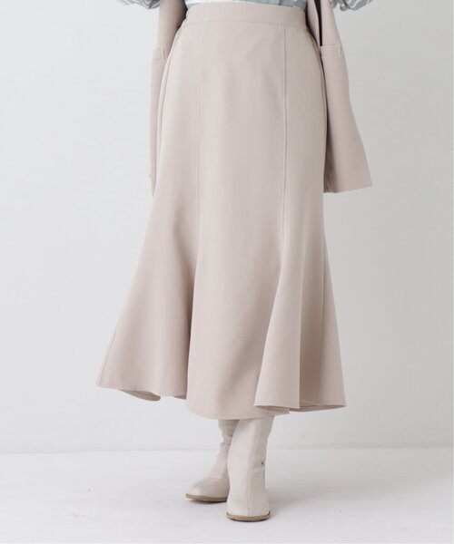 RAY CASSIN（レイカズン）の「ダブルクロスマーメイドスカート セットアップ可（スカート・レディース・ライトカーキ/キナリ/オレンジ/ブラック系・FREE）」の2枚目の写真