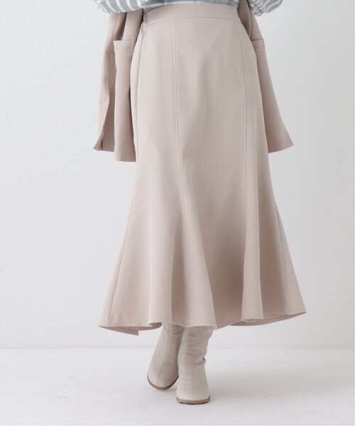 RAY CASSIN（レイカズン）の「ダブルクロスマーメイドスカート セットアップ可（スカート・レディース・ライトカーキ/キナリ/オレンジ/ブラック系・FREE）」の21枚目の写真