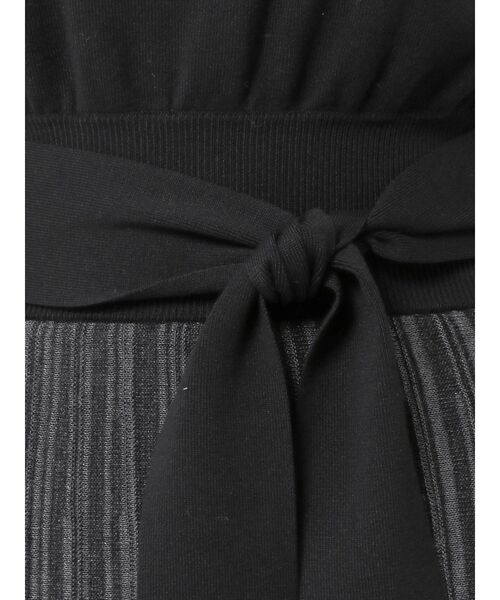 LAGUNAMOON(ラグナムーン)の「メランジストライプニットワンピース(ワンピース・レディース・ブラック/ベージュ/イエロー・SMALL/MEDIUM)」の21枚目の写真