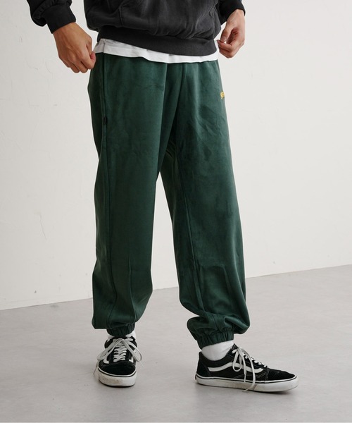 CPCM(シーピーシーエム)の「ポンチ1ポイント刺繍スウェットパンツ(スウェットパンツ・メンズ・ブラック/グレイッシュベージュ/グリーン・FREE)」の8枚目の写真