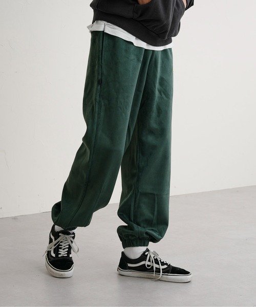 CPCM(シーピーシーエム)の「ポンチ1ポイント刺繍スウェットパンツ(スウェットパンツ・メンズ・ブラック/グレイッシュベージュ/グリーン・FREE)」の9枚目の写真