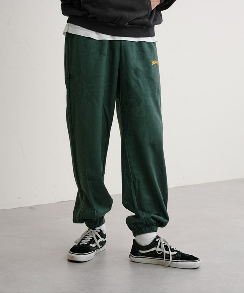 CPCM(シーピーシーエム)の「ポンチ1ポイント刺繍スウェットパンツ(スウェットパンツ・メンズ・ブラック/グレイッシュベージュ/グリーン・FREE)」の10枚目の写真