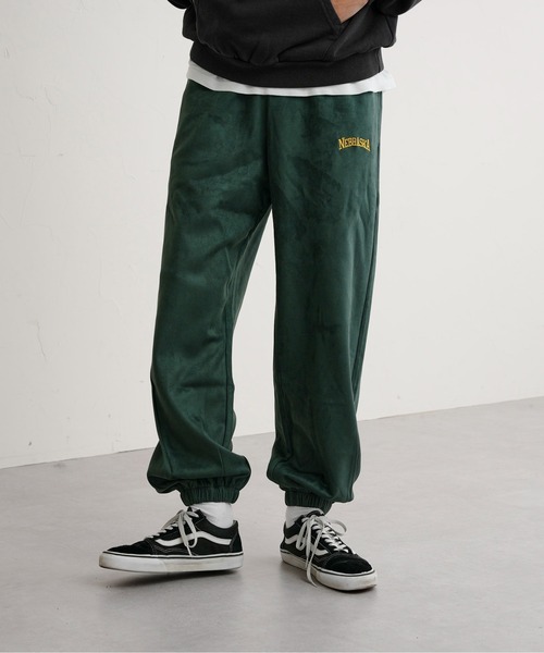 CPCM(シーピーシーエム)の「ポンチ1ポイント刺繍スウェットパンツ(スウェットパンツ・メンズ・ブラック/グレイッシュベージュ/グリーン・FREE)」の11枚目の写真