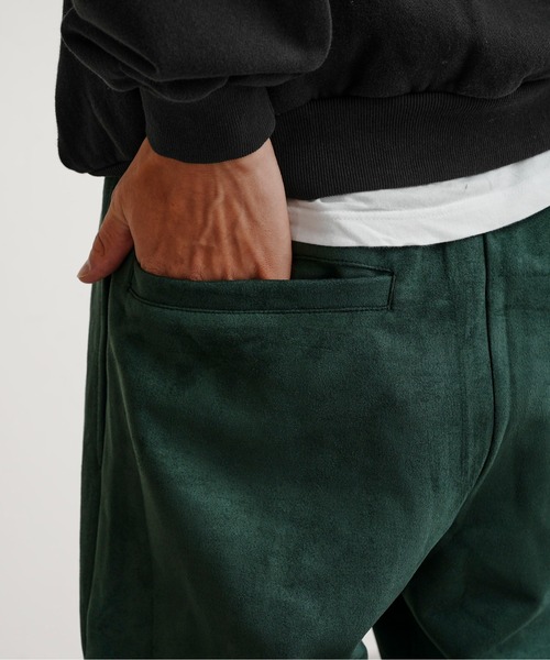 CPCM(シーピーシーエム)の「ポンチ1ポイント刺繍スウェットパンツ(スウェットパンツ・メンズ・ブラック/グレイッシュベージュ/グリーン・FREE)」の17枚目の写真