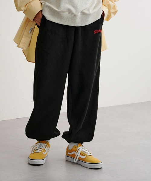 CPCM(シーピーシーエム)の「ポンチ1ポイント刺繍スウェットパンツ(スウェットパンツ・メンズ・ブラック/グレイッシュベージュ/グリーン・FREE)」の18枚目の写真