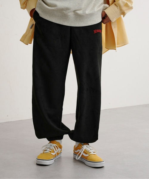 CPCM(シーピーシーエム)の「ポンチ1ポイント刺繍スウェットパンツ(スウェットパンツ・メンズ・ブラック/グレイッシュベージュ/グリーン・FREE)」の19枚目の写真