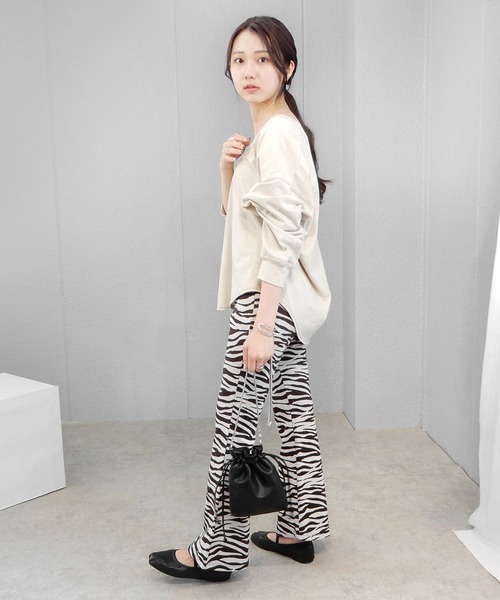 alala(アララ)の「メリージェーンバレエ(バレエシューズ・レディース・アイボリー/ブラック/ピンクゴールド/レオパード/シルバー・S/M/L/LL)」の11枚目の写真