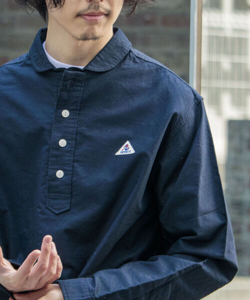 GEVACO(ゲバコ)の「【GEVACO/ゲバコ】丸えりOX ロングスリーブシャツ(シャツ/ブラウス・メンズ・ネイビー/オフホワイト/ブルー系その他3・SMALL/MEDIUM/LARGE)」の22枚目の写真