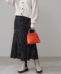 N.（N. Natural Beauty Basic） | ◆デザインドットペプラムスカート(スカート)