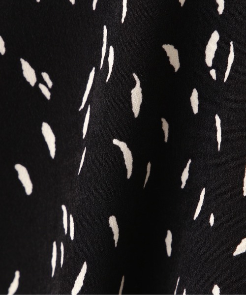 N.（N. Natural Beauty Basic）（エヌエヌナチュラルビューティーベーシック）の「◆デザインドットペプラムスカート（スカート・レディース・ホワイト系その他/ブラック系その他・MEDIUM）」の16枚目の写真