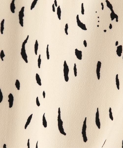 N.（N. Natural Beauty Basic）（エヌエヌナチュラルビューティーベーシック）の「◆デザインドットペプラムスカート（スカート・レディース・ホワイト系その他/ブラック系その他・MEDIUM）」の19枚目の写真