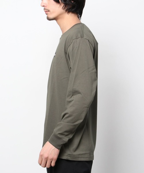 THE NORTH FACE（ザノースフェイス）の「THE NORTH FACE/ノースフェイス スモールボックスロゴ ロンT NT32254（Tシャツ/カットソー・メンズ・ブラウン/ホワイト/ブラック・L/XXL/XL/M）」の7枚目の写真