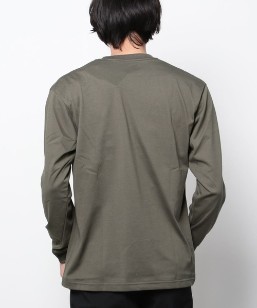 THE NORTH FACE（ザノースフェイス）の「THE NORTH FACE/ノースフェイス スモールボックスロゴ ロンT NT32254（Tシャツ/カットソー・メンズ・ブラウン/ホワイト/ブラック・L/XXL/XL/M）」の6枚目の写真