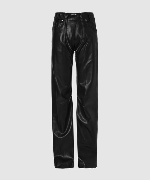GmbH(ゲーエムベーハー)の「Woven TROUSER WITH DOUBLE ZIP(その他パンツ・メンズ・ブラック・32/34)」の2枚目の写真