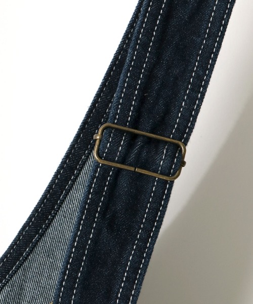 Dickies（ディッキーズ）の「Dickies/ディッキーズ ワイドデニム オーバーオール/サロペット（サロペット/オーバーオール・メンズ・ブラック/インディゴブルー/アイボリー/ワンウォッシュ・S/M/L/XL）」の15枚目の写真