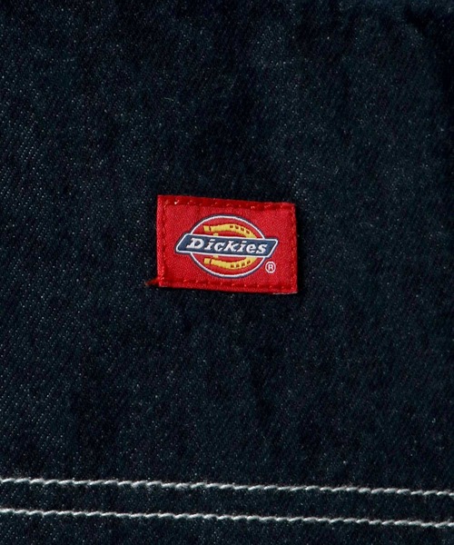 Dickies（ディッキーズ）の「Dickies/ディッキーズ ワイドデニム オーバーオール/サロペット（サロペット/オーバーオール・メンズ・ブラック/インディゴブルー/アイボリー/ワンウォッシュ・S/M/L/XL）」の21枚目の写真