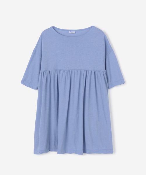 ORCIVAL（オーシバル）の「ORCIVAL | フレアギャザーTシャツ WOMEN（Tシャツ/カットソー・レディース・ダークブラウン/ホワイト/ライトブルー/チャコール・1）」の13枚目の写真