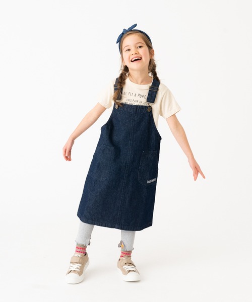 RUGGEDWORKS（ラゲッドワークス）の「ジャンパースカート（スカート・キッズ・ネイビー/ローズ・M/L/XL/XS/S）」の3枚目の写真