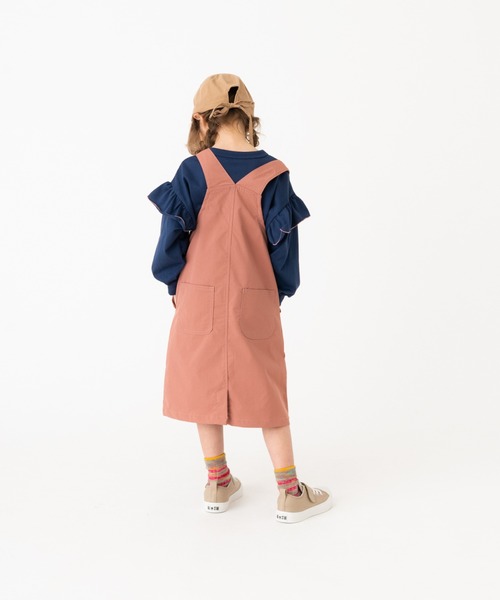 RUGGEDWORKS（ラゲッドワークス）の「ジャンパースカート（スカート・キッズ・ネイビー/ローズ・M/L/XL/XS/S）」の8枚目の写真