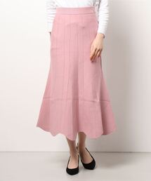 ニットアイレットマーメイドスカート