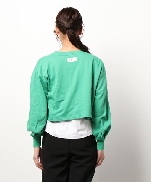 omom sot（オムオムソット）の「カーディガン スウェット コットン裏毛 omom sot（カーディガン/ボレロ・レディース・ブラック/レッド/グリーン/アイボリー・M）」の20枚目の写真