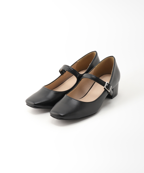 B.C STOCK（ベーセーストック）の「メリージェーンパンプス（パンプス・レディース・チャコールグレー/ブラック・SMALL/MEDIUM/LARGE）」の4枚目の写真