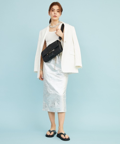 CAMINANDO（カミナンド）の「【CAMINANDO】トングサンダル（サンダル・レディース・オフホワイト/ブラック・36/37/38）」の15枚目の写真