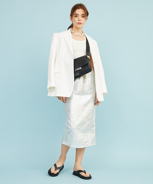 CAMINANDO（カミナンド）の「【CAMINANDO】トングサンダル（サンダル・レディース・オフホワイト/ブラック・36/37/38）」の19枚目の写真