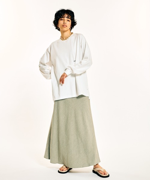 CAMINANDO（カミナンド）の「【CAMINANDO】トングサンダル（サンダル・レディース・オフホワイト/ブラック・36/37/38）」の6枚目の写真