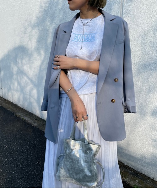Omekashi(オメカシ)の「ベナレス TAJMAHALTシャツ(Tシャツ/カットソー・レディース・オフホワイト/ピンク/アイボリー・ONE SIZE)」の8枚目の写真