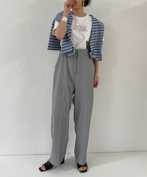Omekashi(オメカシ)の「ベナレス TAJMAHALTシャツ(Tシャツ/カットソー・レディース・オフホワイト/ピンク/アイボリー・ONE SIZE)」の7枚目の写真