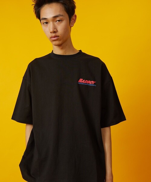 バッドボーイ、BAD-BOYs　グリーンビッグパーカーDJグラフティフーディXL