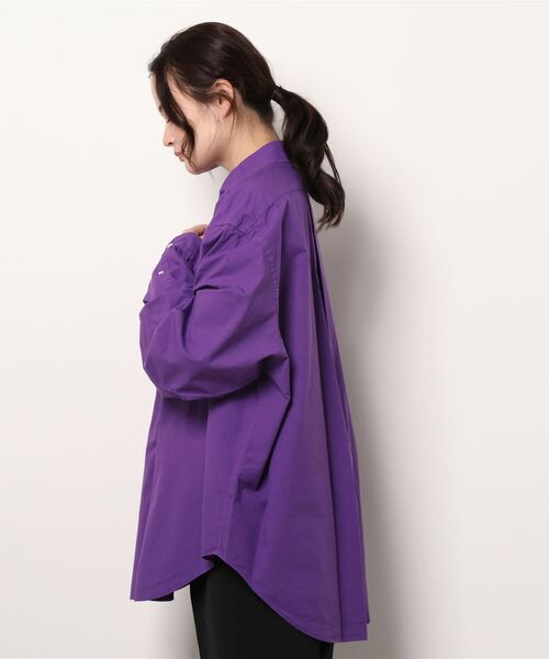 THE SHINZONE（ザ　シンゾーン）の「DADDY SHIRT（シャツ/ブラウス・レディース・パープル/ブルー/ベージュ系その他・REGULAR/PS）」の4枚目の写真