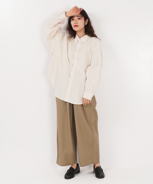 THE SHINZONE（ザ　シンゾーン）の「DADDY SHIRT（シャツ/ブラウス・レディース・パープル/ブルー/ベージュ系その他・REGULAR/PS）」の15枚目の写真