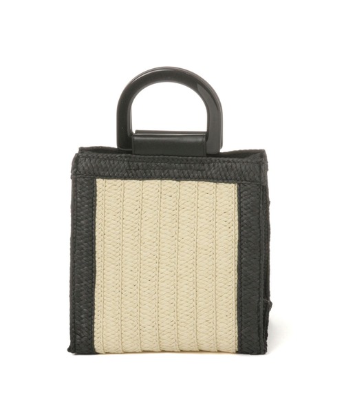 LEPSIM(レプシィム)の「ペーパースクエアバッグ 262992(かごバッグ・レディース・ベージュ系その他/ブラウン系その他・ONE SIZE)」の8枚目の写真