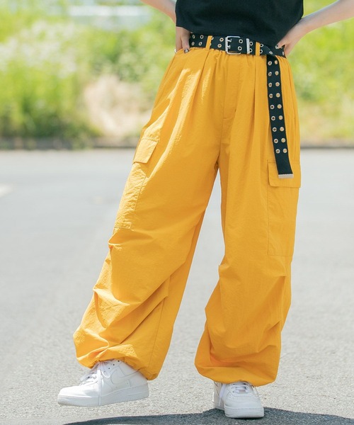 PBLIM（ページボーイリム）の「PAGEBOYLIM/ワークスノーパンツ（その他パンツ・レディース・ホワイト/ブラック/オレンジ/イエロー/カーキ・MEDIUM/LARGE）」の14枚目の写真