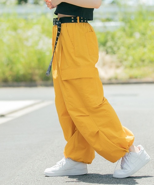 PBLIM（ページボーイリム）の「PAGEBOYLIM/ワークスノーパンツ（その他パンツ・レディース・ホワイト/ブラック/オレンジ/イエロー/カーキ・MEDIUM/LARGE）」の13枚目の写真