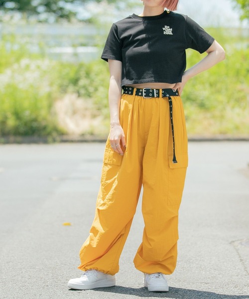 PBLIM（ページボーイリム）の「PAGEBOYLIM/ワークスノーパンツ（その他パンツ・レディース・ホワイト/ブラック/オレンジ/イエロー/カーキ・MEDIUM/LARGE）」の11枚目の写真